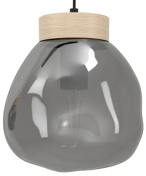 Lustră pe cablu Eglo 390319 MAGACELA 3xE27/40W/230V fumuriu