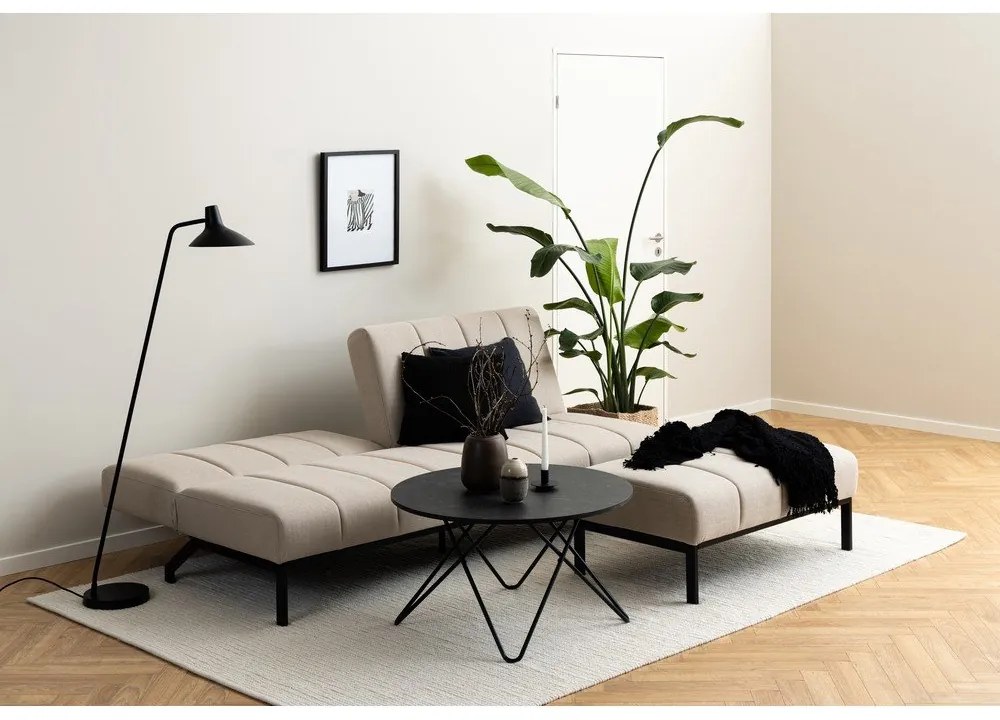 Canapea bej 198 cm Caix – Actona