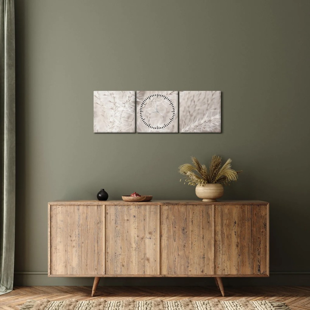 Tablou - Detaliu (cu ceas) (90x30 cm)