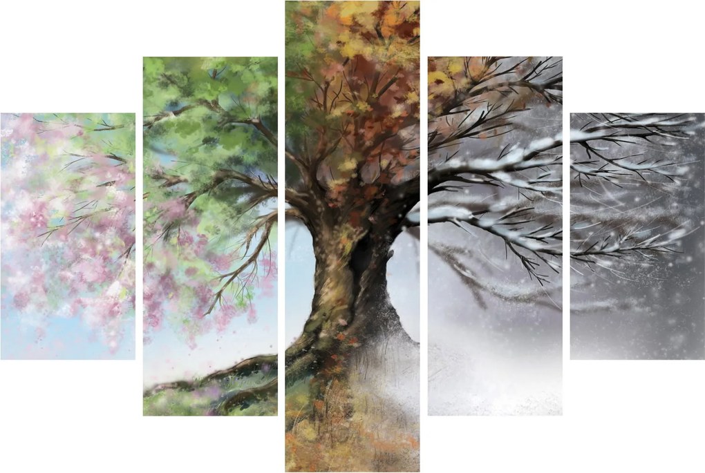 Tablou - Arborele celor patru anotimpuri (150x105 cm)