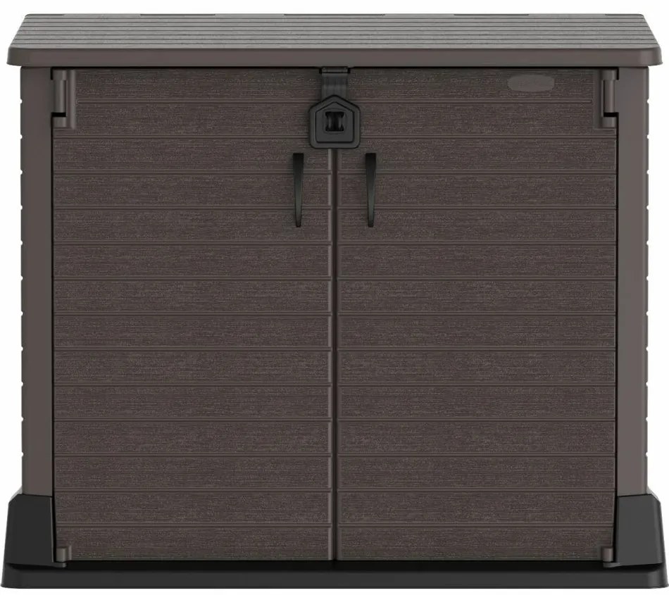 Duramax Cutie de depozitare pentru grădinăStoreAway maro, 850 l