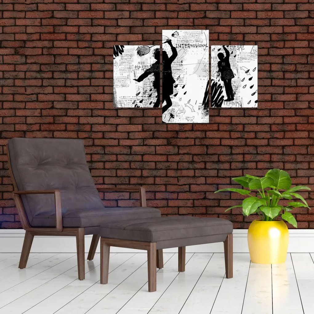 Tablou - Artă stradală - zarvă (90x60 cm)