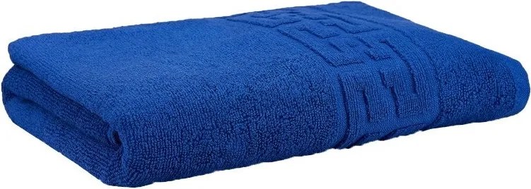 Set 5 Prosoape 70x130 cm Bumbac 500 g/mp Bordura Greceasca, Albastru