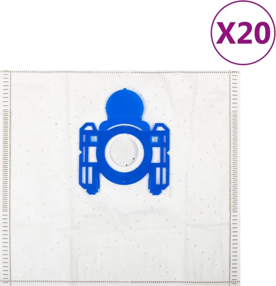 vidaXL Saci de aspirator pentru AEG GR.28, 20 buc.