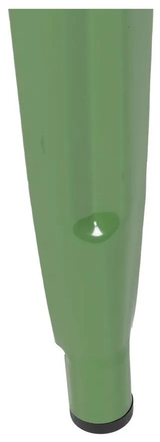 Set de scaune de bar verde 2 buc. din metal (înălțime șezut 61 cm) – Ixia