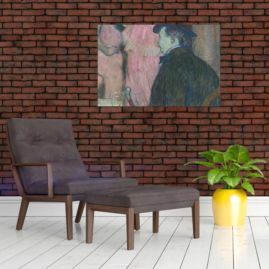 Tablou - Henri de Toulouse-Lautrec, Maxime Dethomas, reproducere (90x60 cm)