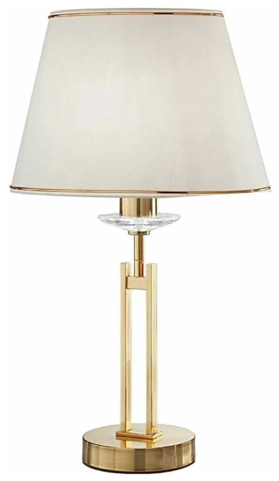 Lampă de cristal de masă Kolarz 330.71.8C IMPERIAL 1xE27/60W/230V auriu/bej