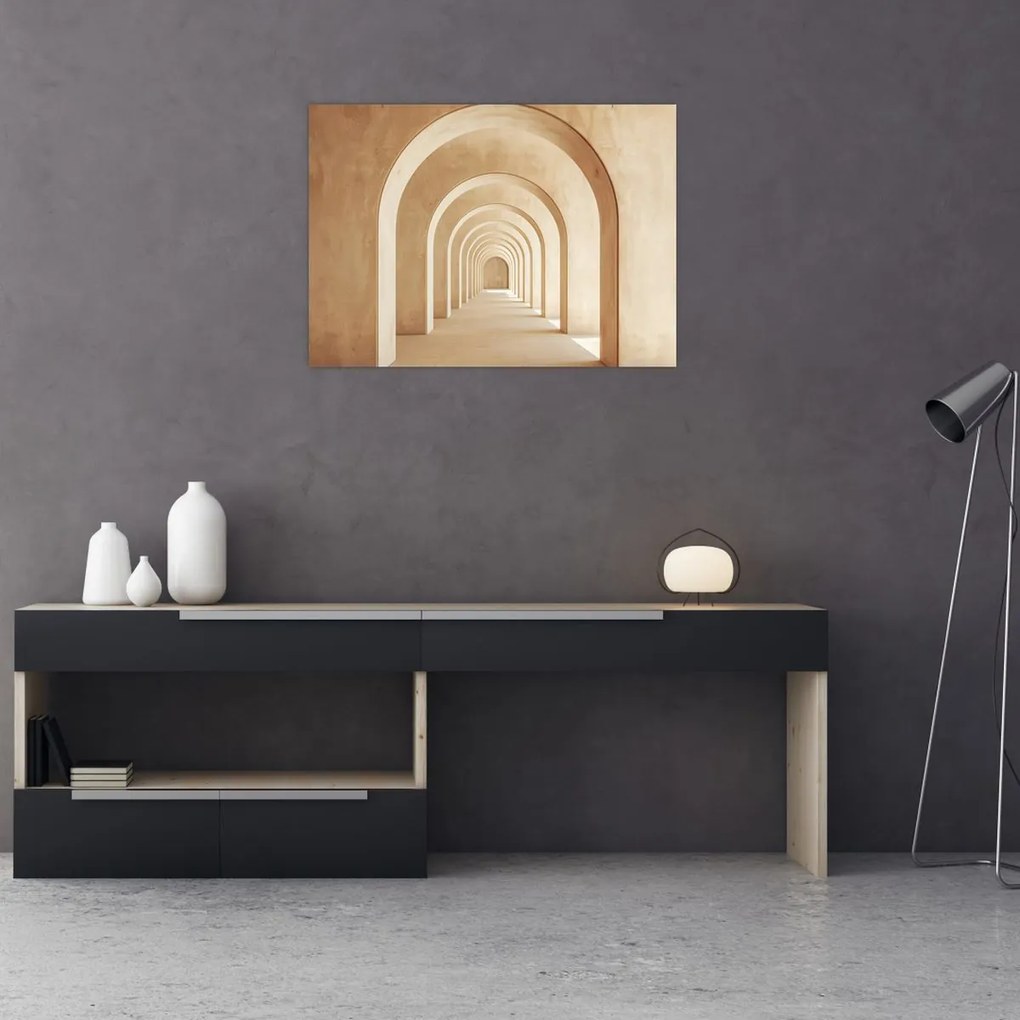 Tablou - Pasaj Bej (70x50 cm)