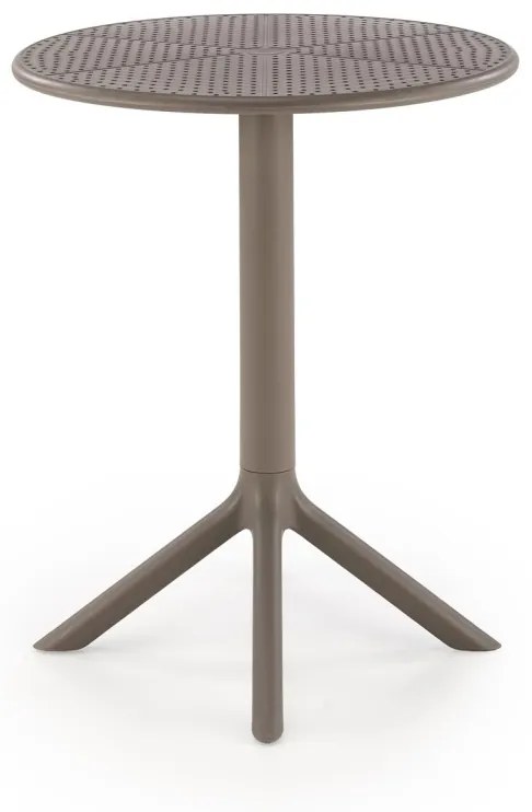 Masa rotunda Calvo khaki ø60/h72 cm