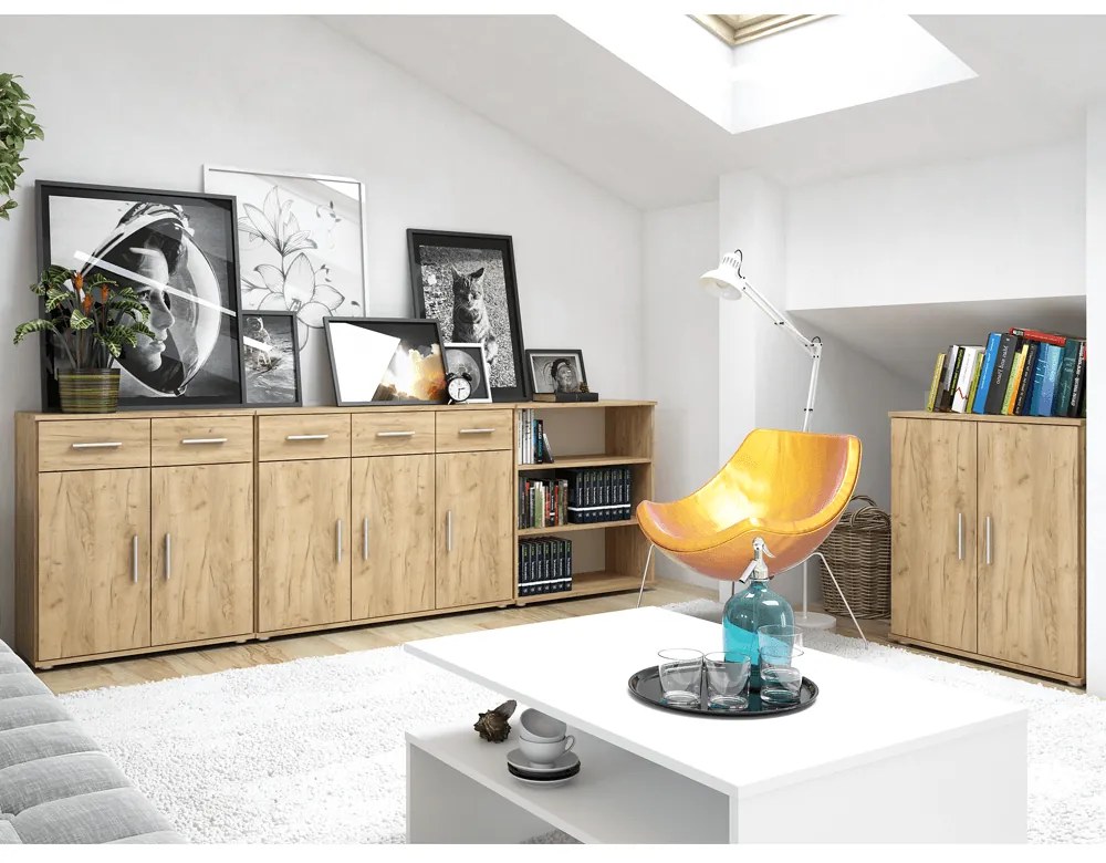 Dulap RESITA TIP 2, stejar artisan