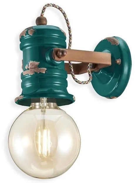Aplica de perete design retro realizata manual din ceramica URBAN