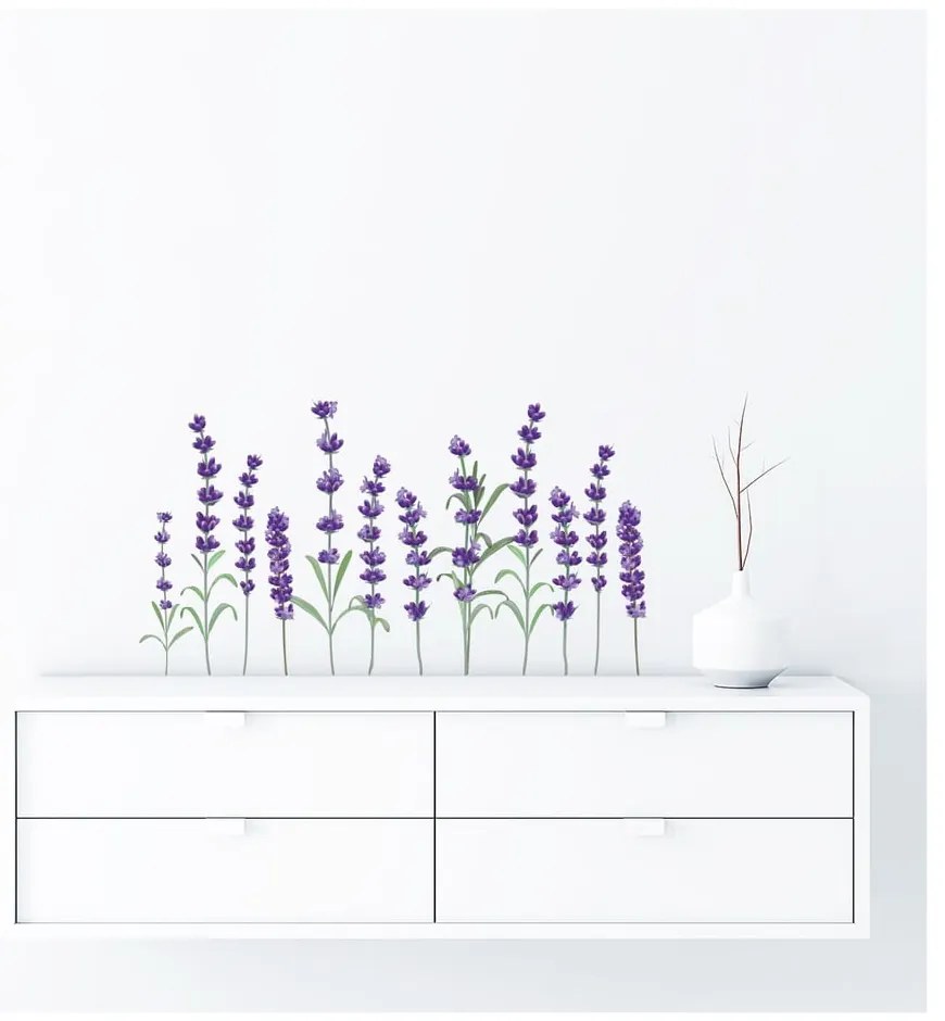 Set autocolante pentru perete Ambiance Levanders
