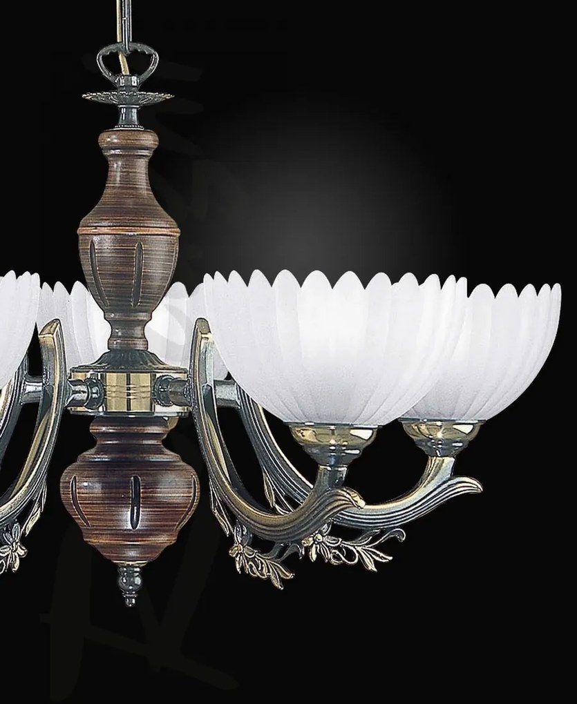 Candelabru clasic cu 5 brate design italian 2805
