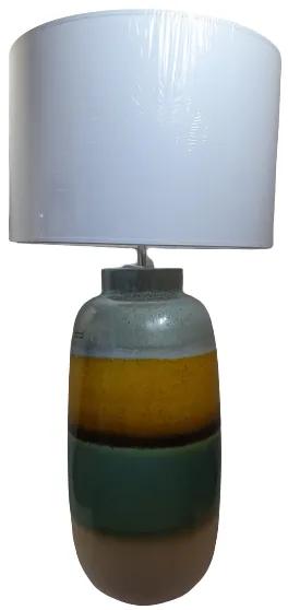 Lampa DUBAI, ceramica, multicolor, 49.5x23.5 cm