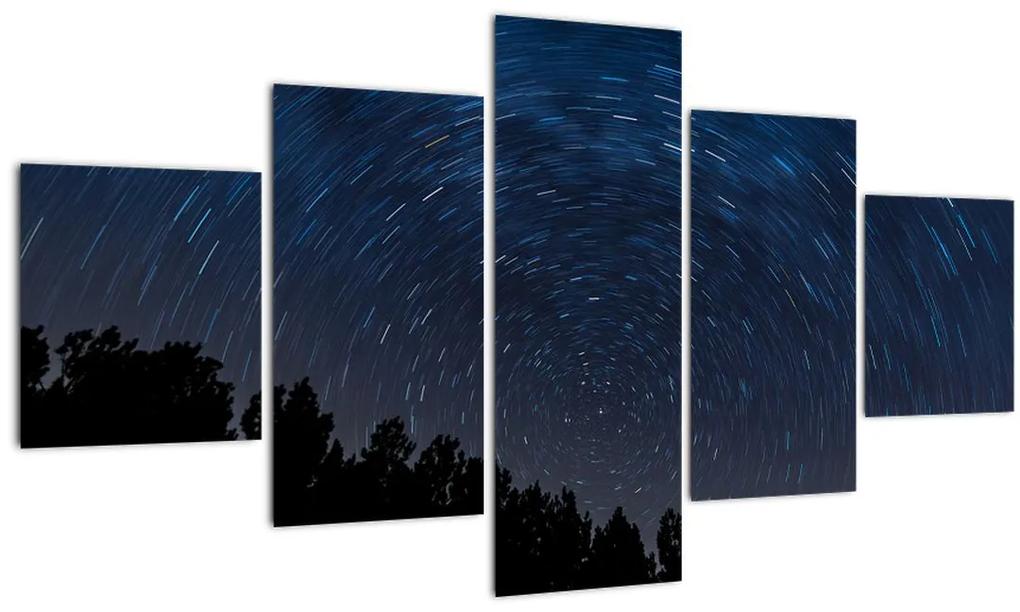 Tablou cu cerul nocturn (125x70 cm), în 40 de alte dimensiuni noi