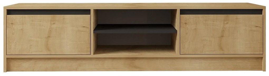 Set mobilier living Sunalerza (Stejar zafir + antracit). 1107149