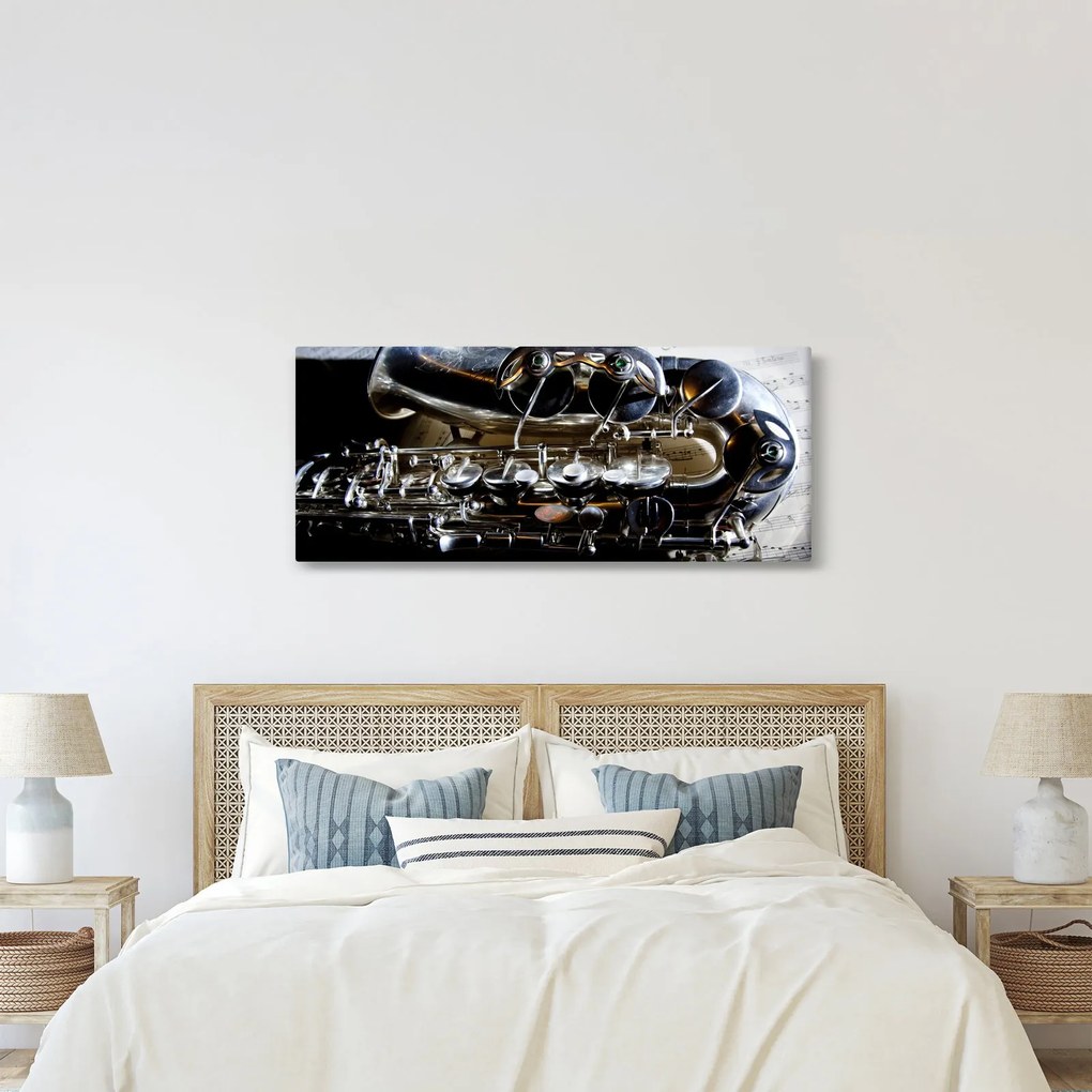 Tablou - Saxofon (120x50 cm)