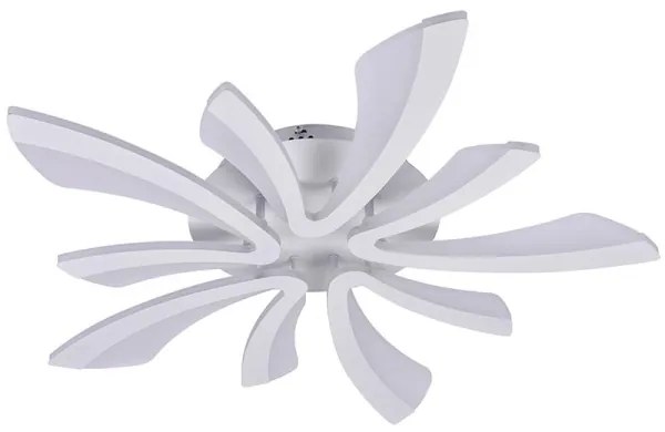 Lustră LED dimabilă aplicată LED/55W/230V 3000-6500K + telecomandă