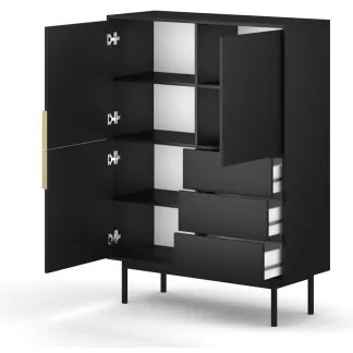 Comodă ELI neagră