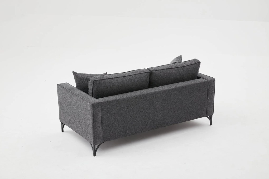 Canapea Berlin - Anthracite, Black