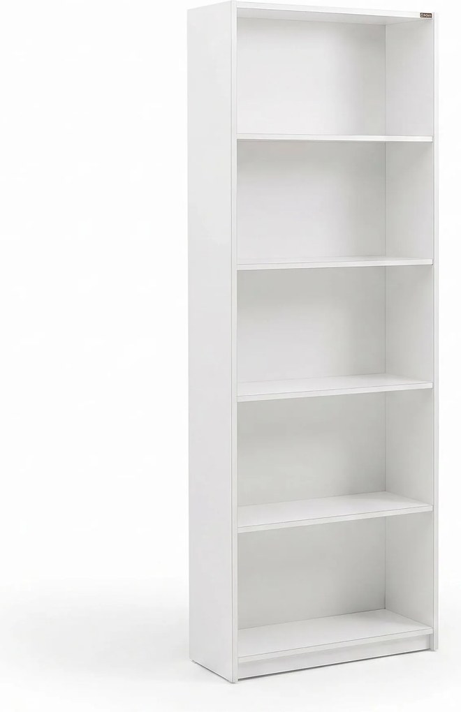 Biblioteca Adore Nurdan, 5 rafturi, 58x170x23 cm