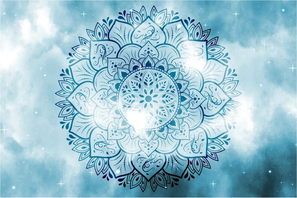 Tablou - Mandala cerească (90x60 cm)