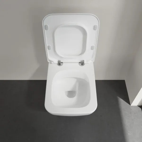 Villeroy & Boch 4611RS01 - Vas WC suspendat VENTICELLO cu capac SoftClose, ceramică/alb