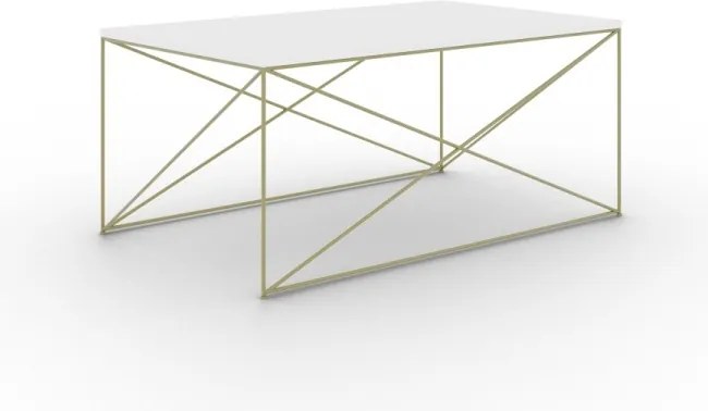 Masuta de cafea, Dante, ADRK Furniture (Culoare: Alb / Sonoma)