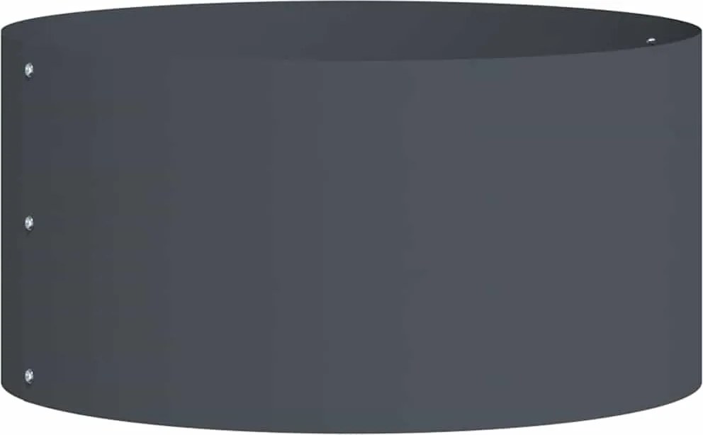 vidaXL Inele pentru vaze Antracit 40 x 40 x 20 cm Oțel laminat la rece