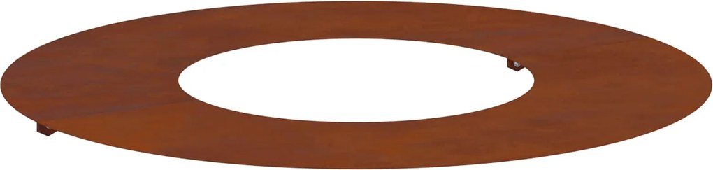 vidaXL potrivit pentru inel de copac plat Maro Ø30 / 60 cm