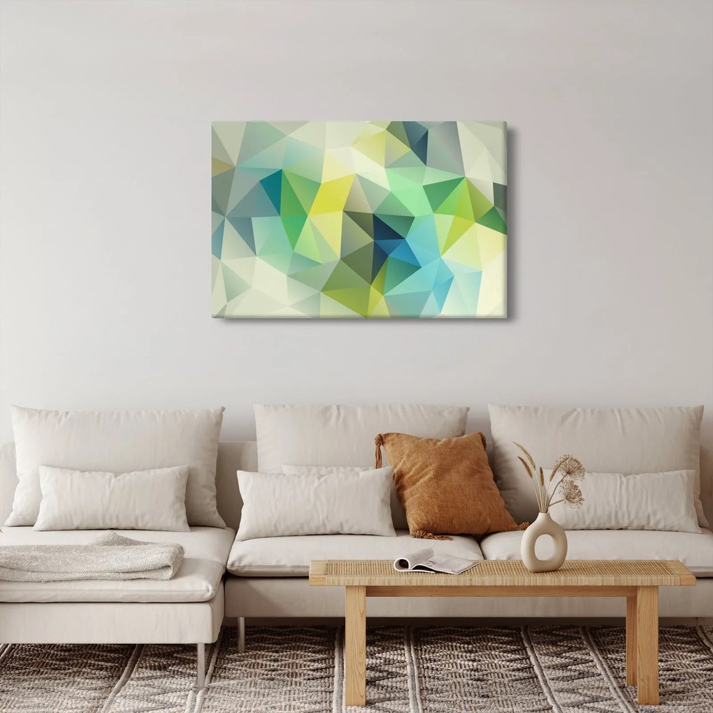 Tablou abstracțiunii geometrice (90x60 cm)
