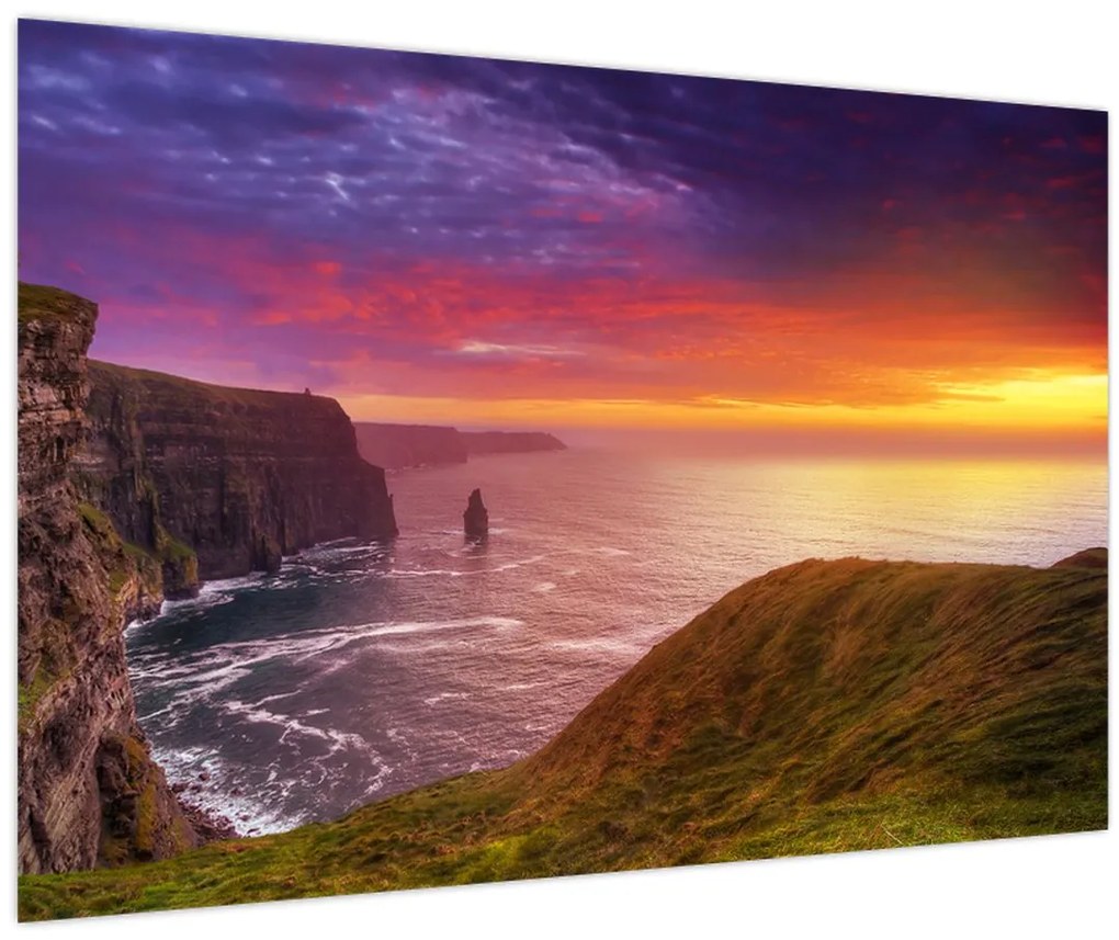 Tablou - Stâncile din Moher (90x60 cm)