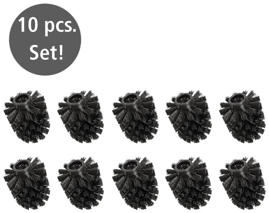 WENKO 24090800 - Cap pentru perie WC 8x9,3 cm negru