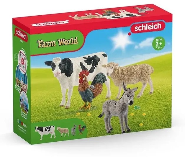 Animale domenstice Schleich 42385, 4 buc.