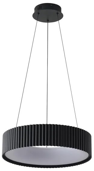 Lustră LED pe cablu LED/30W/230V 3000K negru