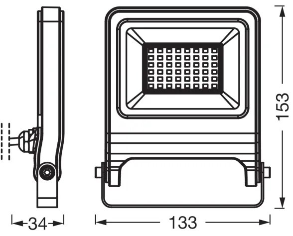 Osram - Proiector LED ENDURA, 30 W, 230 V, 4000 K, IP65