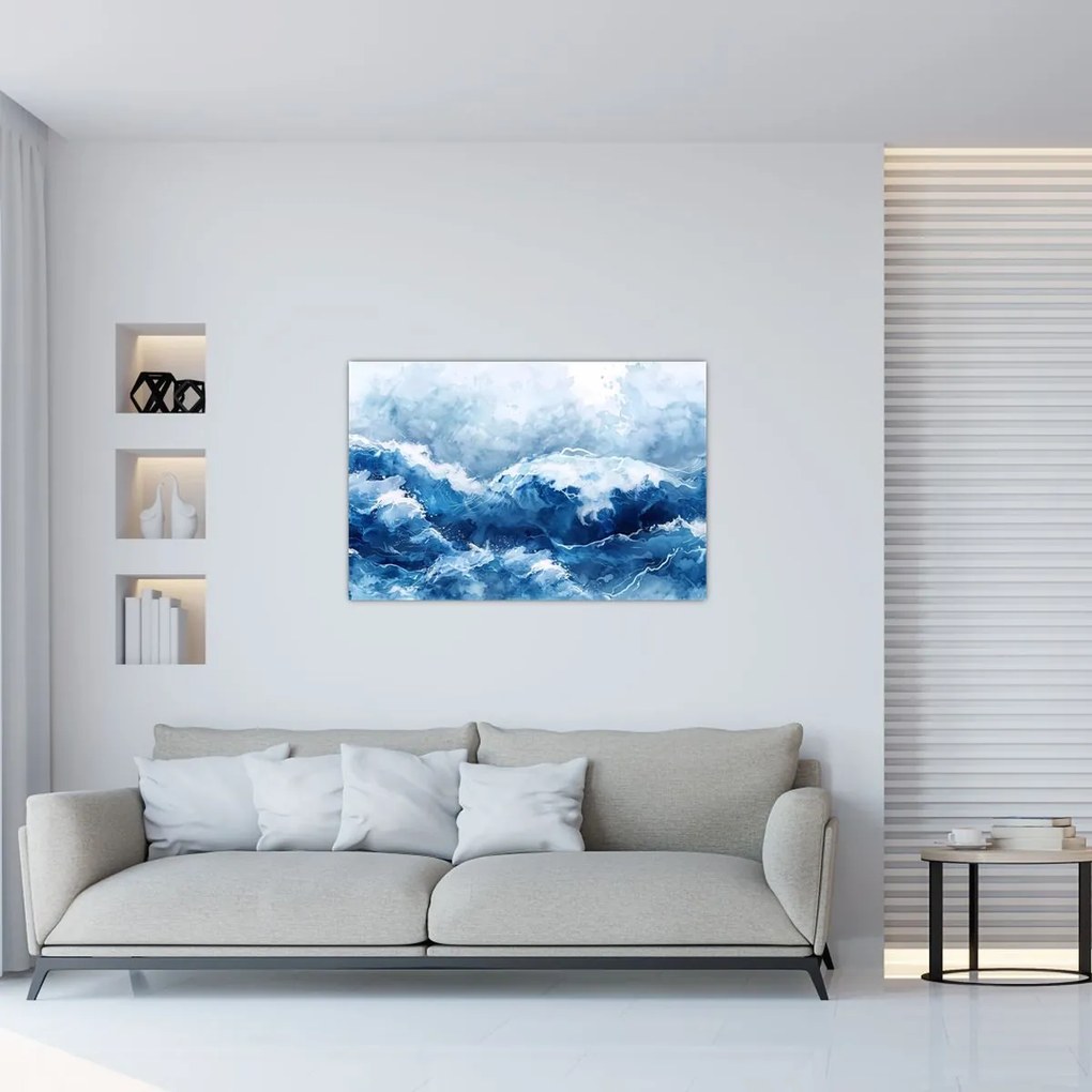 Tablou - Ilustrație a mării (90x60 cm)
