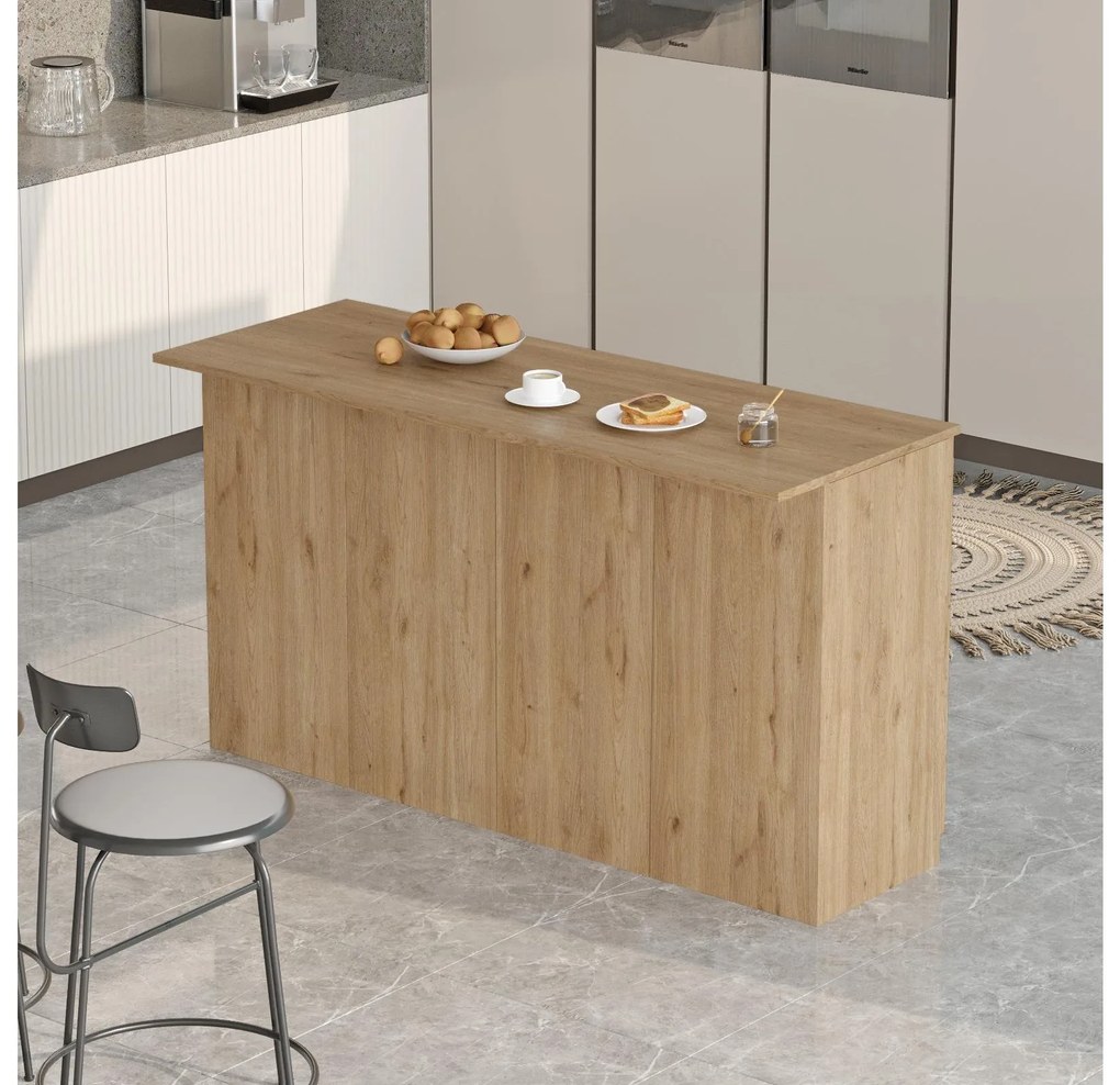 Masă tip Bar Orlandia(pentru 2 persoane) (Stejar) . 1102427