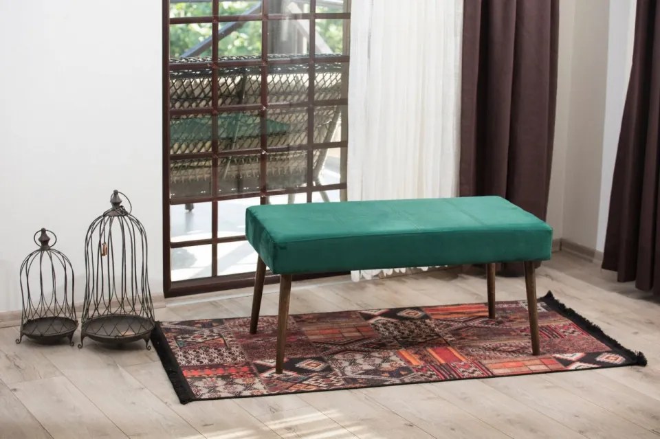 Taburet Talu, Catifea, Verde