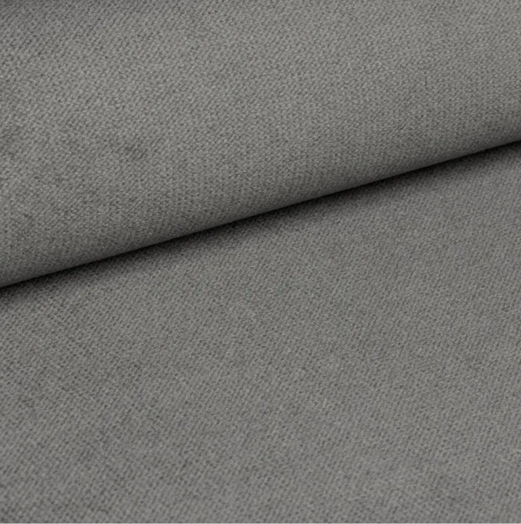 Pat tapițat boxspring GLORIEN VELVET 160x200 cm gri Saltele: Saltea cu arcuri Bonell