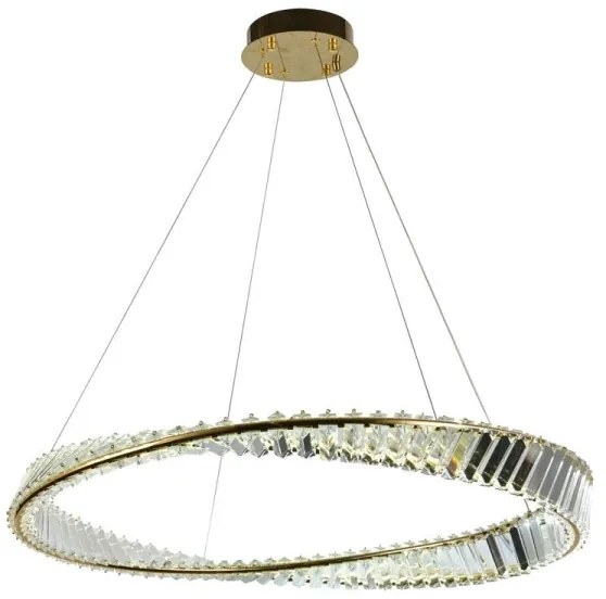 Lustră LED de cristal dimabilă pe cablu LED/50W/230V + telecomandă