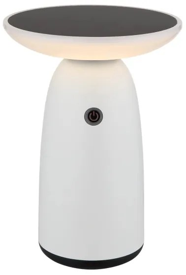 Lampă LED solară tactilă dimabilă Globo 36625W LED/10W/3,7V IP54 alb