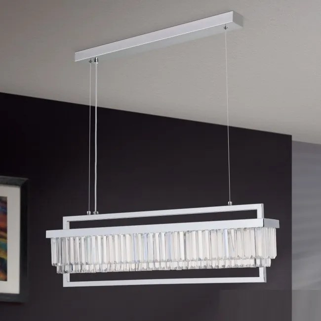 Candelabru, Lustra LED design LUX PRISM, chrome
