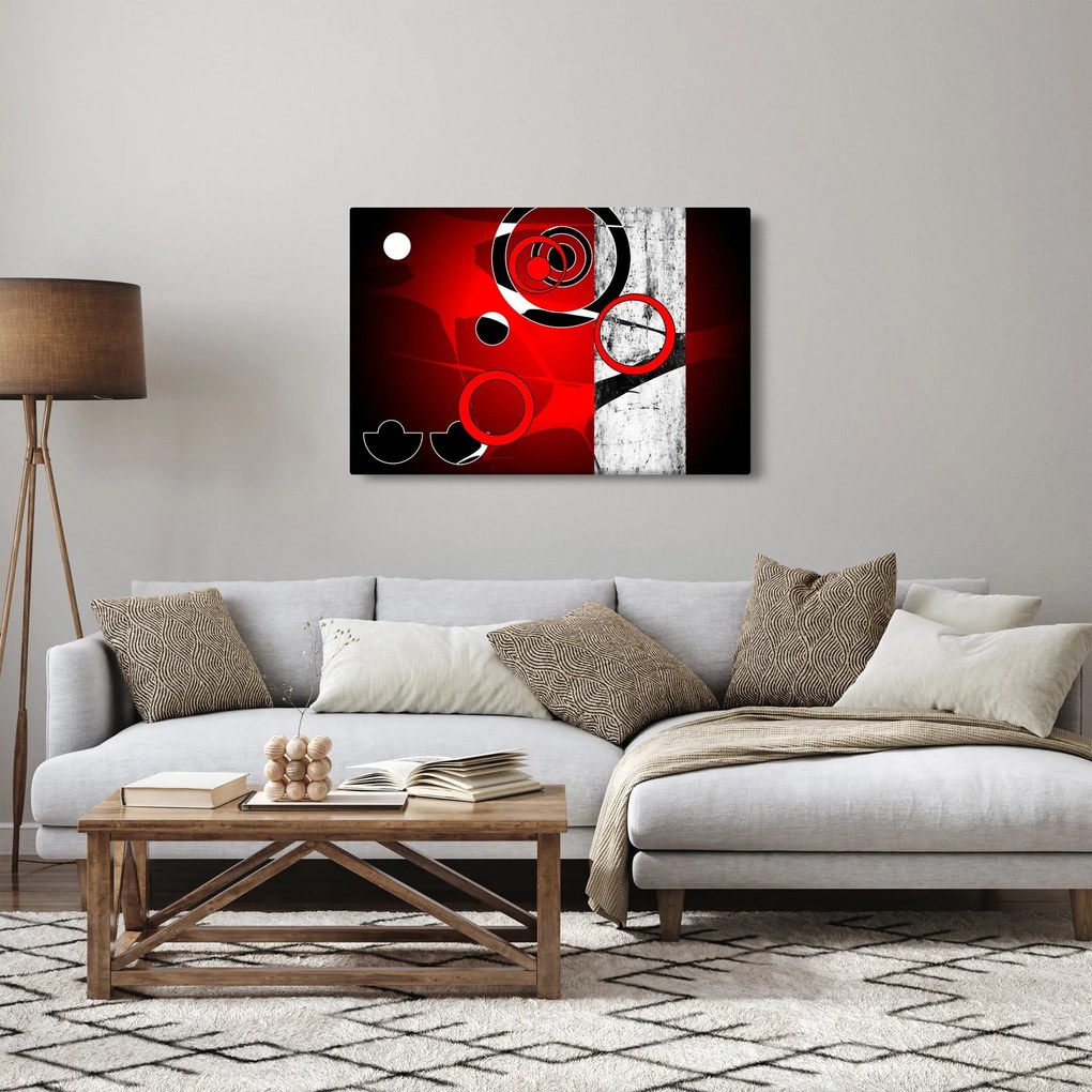 Tablou cu abstracție (90x60 cm)