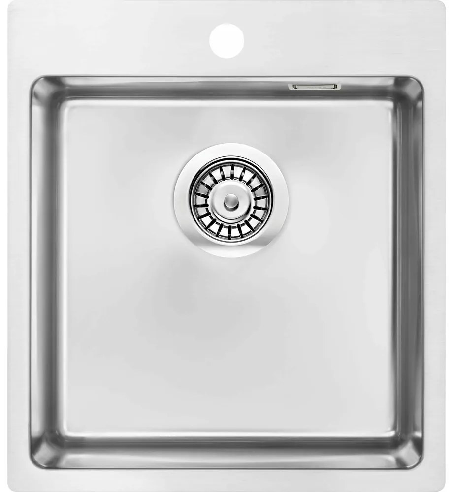 Chiuveta Deante Olfato inox satinat 45x51 cm