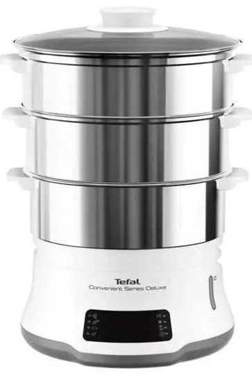 Aparat de gătit cu aburi Tefal CONVENIENT SERIES DELUXE 9l 900W/230V oțel inoxidabil