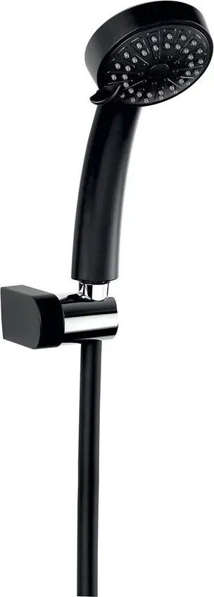 Set de dus Ferro cu suport reglabil negru mat