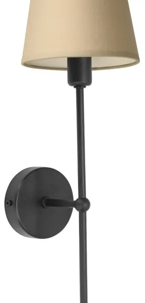 Aplica de perete MADELA 1xE14/40W/230V bej/negru