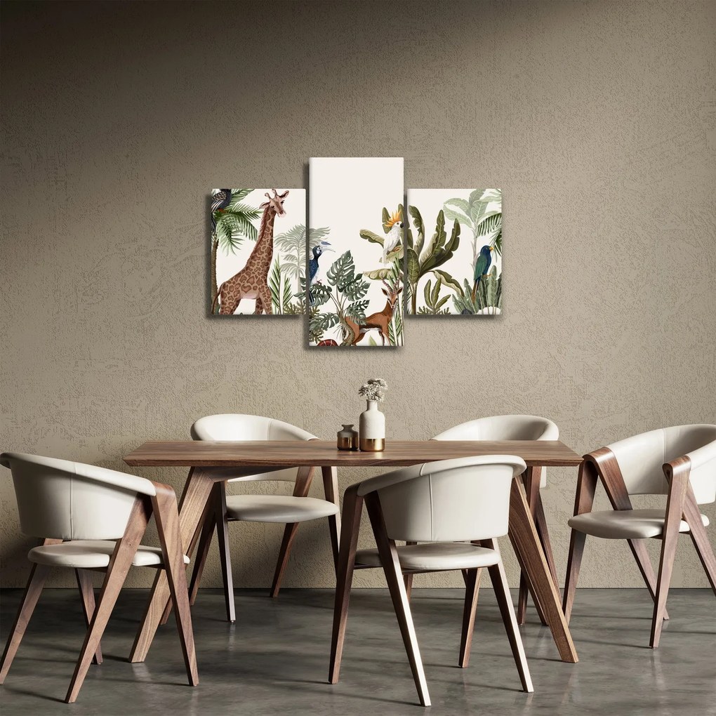 Tablou - Locuitorii africii (90x60 cm)