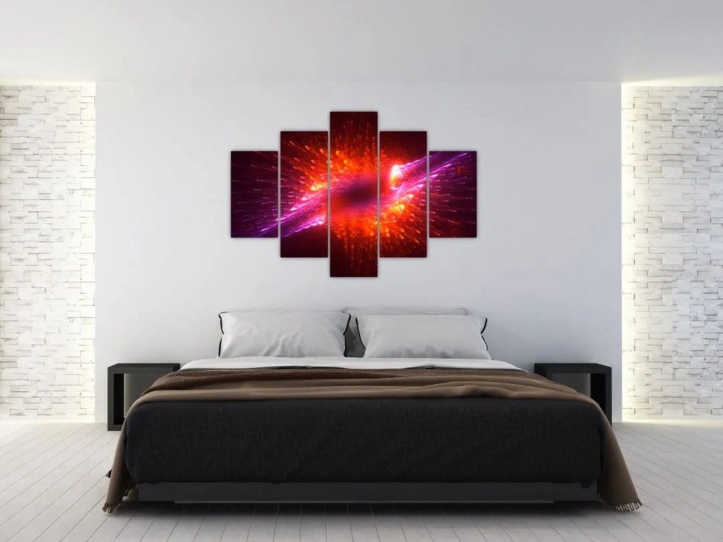 Tabloul modern abstract cu spini (150x105 cm)